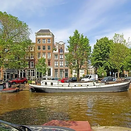 Romantic Jordaan Canalsuite Near Anne Frank House 3*