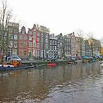 Romantic Jordaan Canalsuite Near Anne Frank House Gasthuis 3*