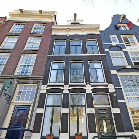 Romantic Jordaan Canalsuite Near Anne Frank House ゲストハウス アムステルダム